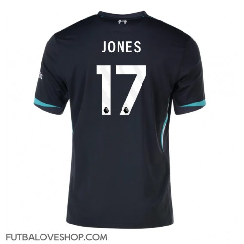 Dres Liverpool Curtis Jones #17 Preč 2024-25 Krátky Rukáv